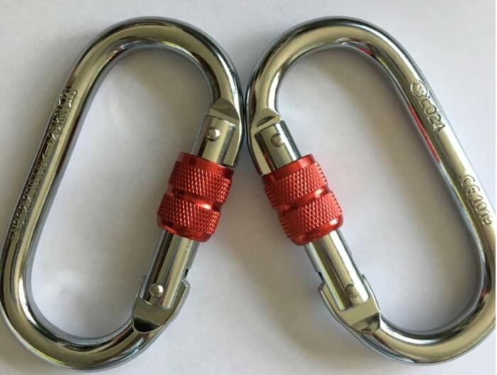 steel carabiner rigging equipment USA