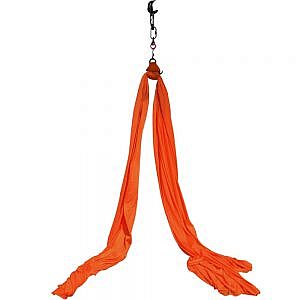 Orange Aerial Silks For Sale