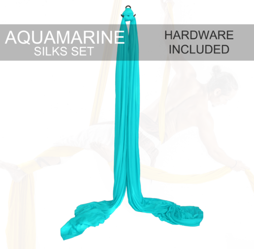 Aqua Marine Aerial Silks For Sale
