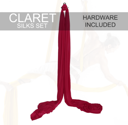 Claret Mulberry Aerial Silks for sale