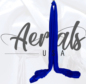 Royal blue aerial silks for sale