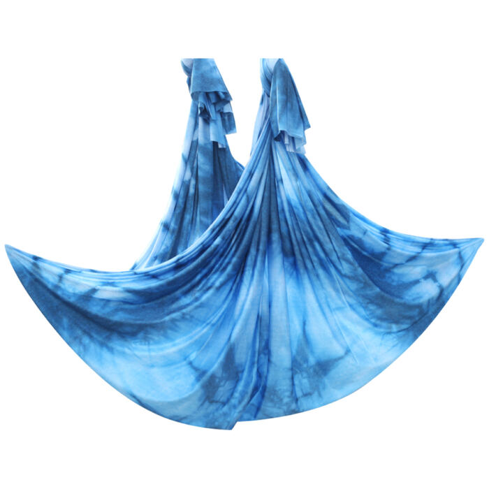 Blue Snow ombre aerial yoga hammocks for sale