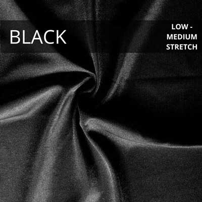 Black Stretch Nylon Spandex Fabric - Soft, Gorgeous, Sold by the