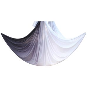 black white ombre aerial yoga hammocks for sale