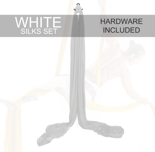 white aerial silks for sale
