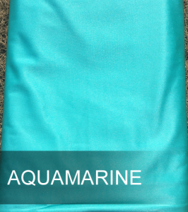 Aqua marine aerial silks