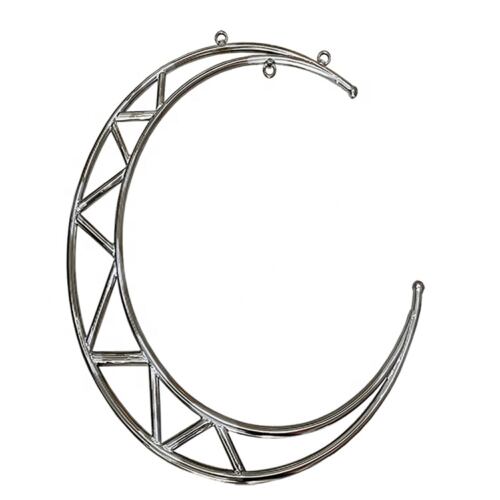 Silver Aerial Moon Hoop USA