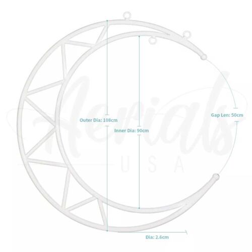 White-Aerial-Moon-Lyra-Hoop-USA-dimensions